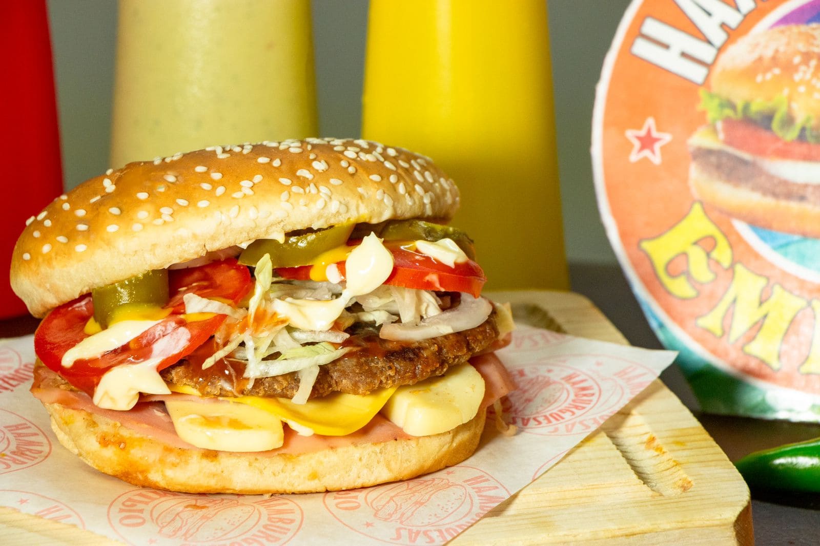 Image de hamburguesa doble queso